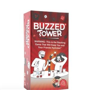 Buzzed Tower Party Game- BRAND NEW-SEALED